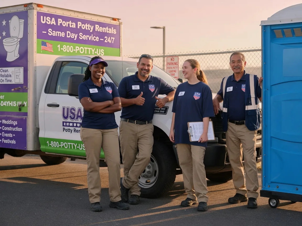 Porta Potty Rental company in Silverdale, PA